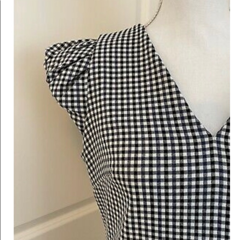 Calvin Klein Black White Gingham Check